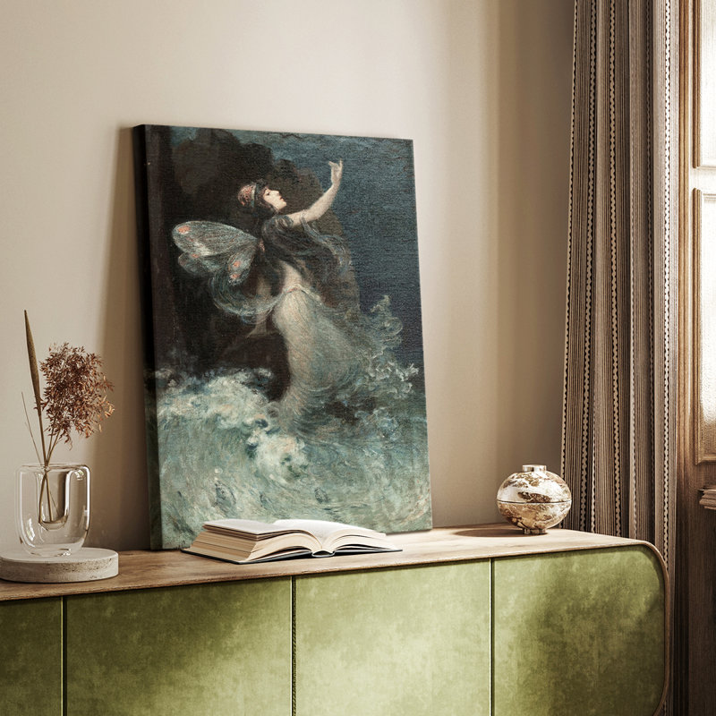 Reproduction de portrait rétro - galerie sur mesure Cavas, H 48 po x l 32 po