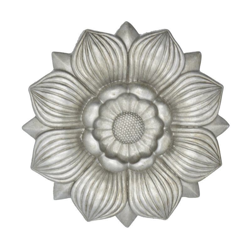 Retenue de rideau Armontae Bloom Medallion, Étain anglais