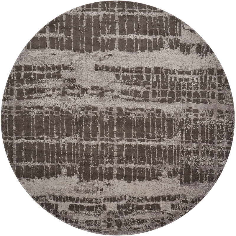 Tapis brun Stanton, Rond 8 pi