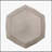 Outdoor CALGARY SIDE TABLE,Light Grey