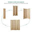 Paravent en bois massif 5,75 pi - Paravent sculpté-126480737-126480735