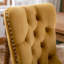 Chaise rembourrée contemporaine en velours, 2 pièces, doré, Sw2001gl - Tissu épais et luxueux pour un look élégant avec un revêtement doré, un dossier confortable-240074595
