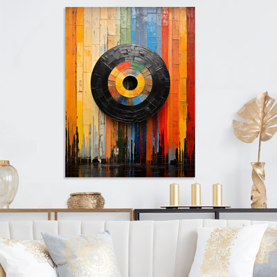 Acoustique Serenity Vinyle Disque I - Vinyle disques Art mural en métal