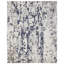 Wool Area Rug in Gray/Blue-1872257019