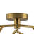 6-Light Sputnik Glass Globe Semi Flush Mount-665862769
