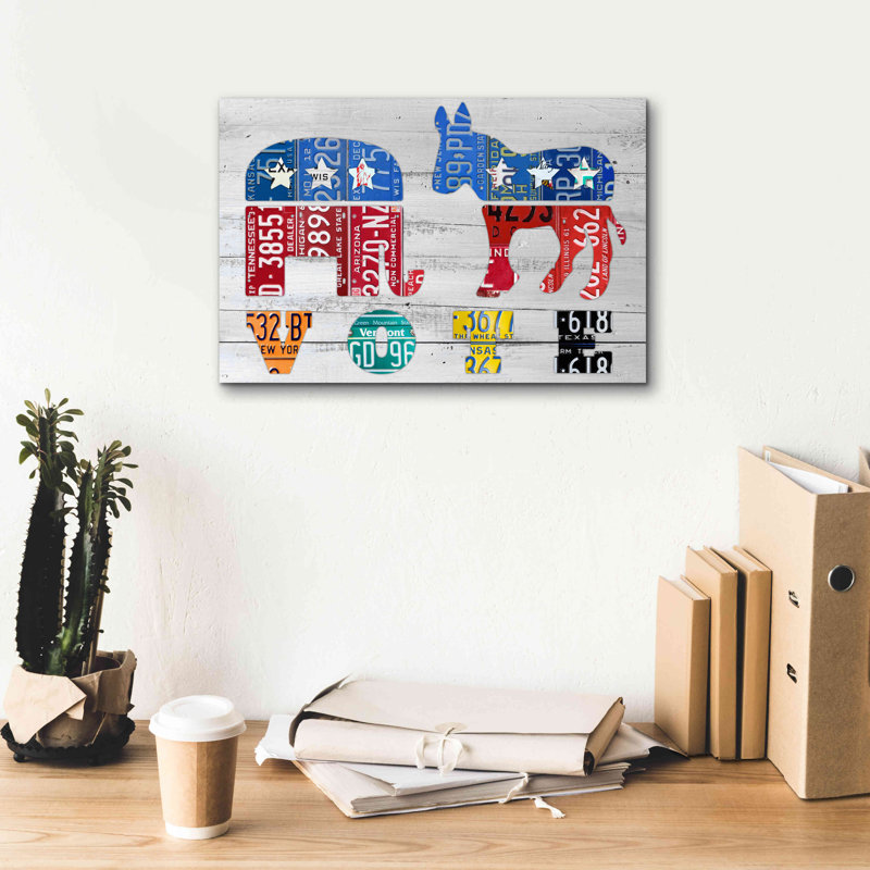 Epic Graffiti «Votez» par Design Turnpike, estampe numérique «Votez» par Design Turnpike, H 12 po x l 18 po