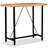 Solid Sheesham Wood Bar Set Table Stool Bistro Seating-1825819444
