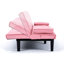 Lit multiple rose de 67 pouces avec porte-gobelet bien pensé pour se détendre dans des dortoirs, 67-120914851