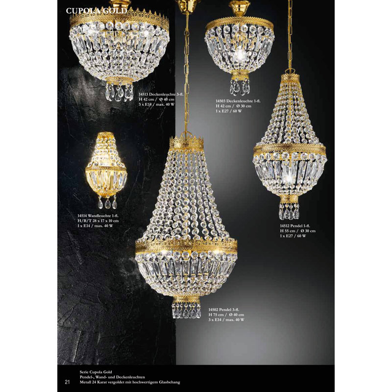 Iron Wallchiere, Gold 24K