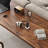 Modern High-end Walnut Solid Wood Rectangular Desk-1362181461