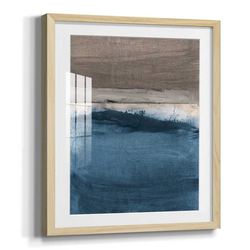 «Blush Sunrise I», reproduction encadrée, Blanc, Papier encadré naturel