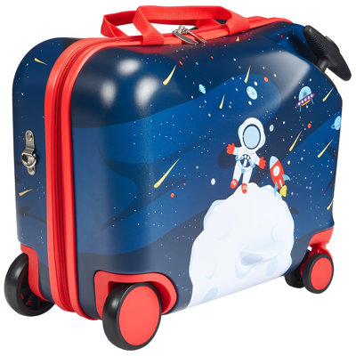 18-Inch Lightweight Kids Scooter Suitcase With Wheels