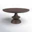 Ab Round Solid Wood Dining Table-42567144