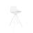 Swivel Upholstered Counter Stool with Metal Frame-44645334-40925065-32801830
