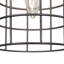 Luminaire suspendu cage cylindrique 1 lumière Ifill