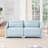 73.2" Chenille Upholstered Pillow-Top Arm Sofa Couch-2009285253-2009285250