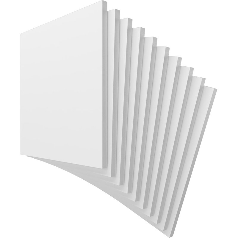 Panneaux de loisirs en PVC, H 15,75 po x l 15,75 po x P 0,63 po