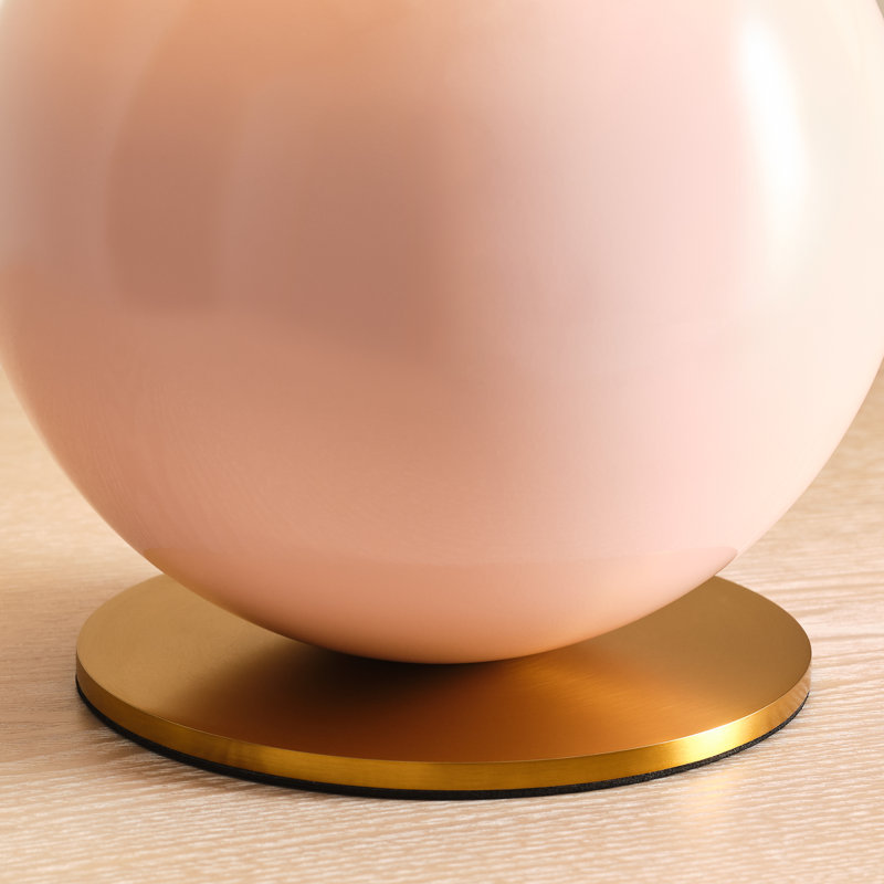 Anthony Metal Table Lamp, Blush