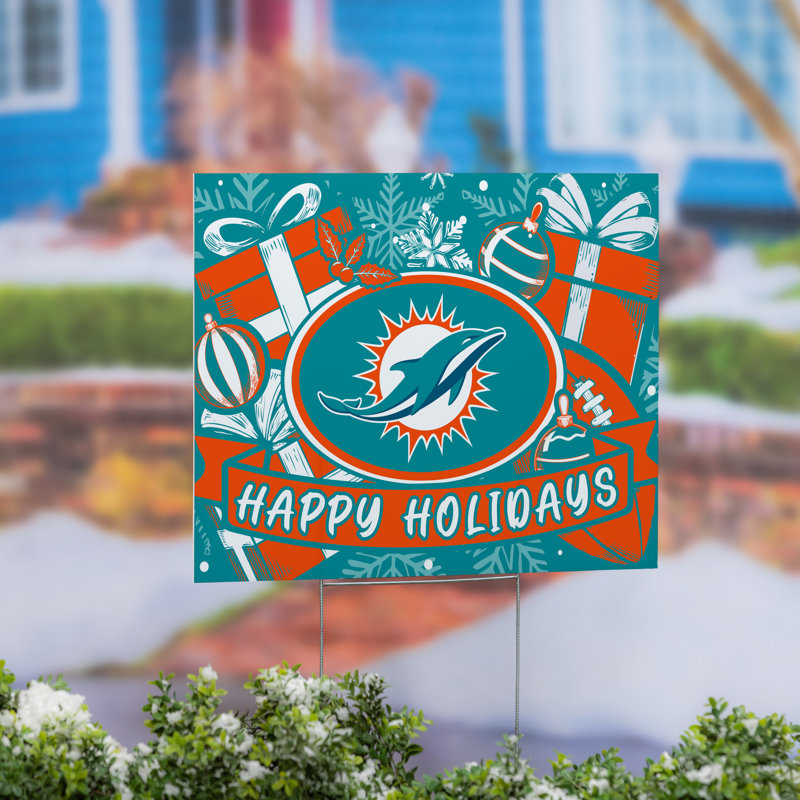 Enseigne de cour Miami Dolphins, Fête