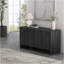 Buffet gris anthracite 60 "Linda-1086799036