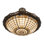 Fleur-de-Lite 4 - Light Semi Flush Mount