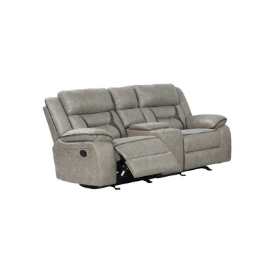 Causeuse inclinable en similicuir 77,5 po Senoria