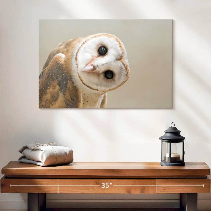 Brampt Curious Bird, 20" H x 30" W