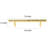 Vintage Hammered Bar Pull Multipack-107380450