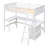 River Loft Bed With Desk And Stoarge Shelves-1016858342