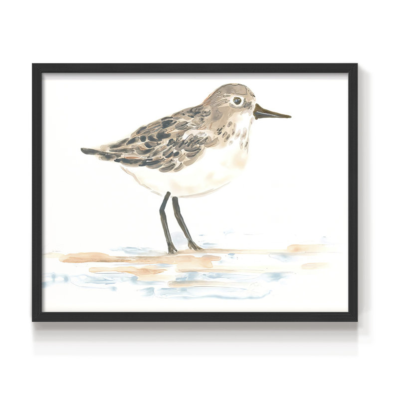 «Pretty Piper I», reproduction encadrée, H 8 po x l 10 po, Noir, noir, noir, noir