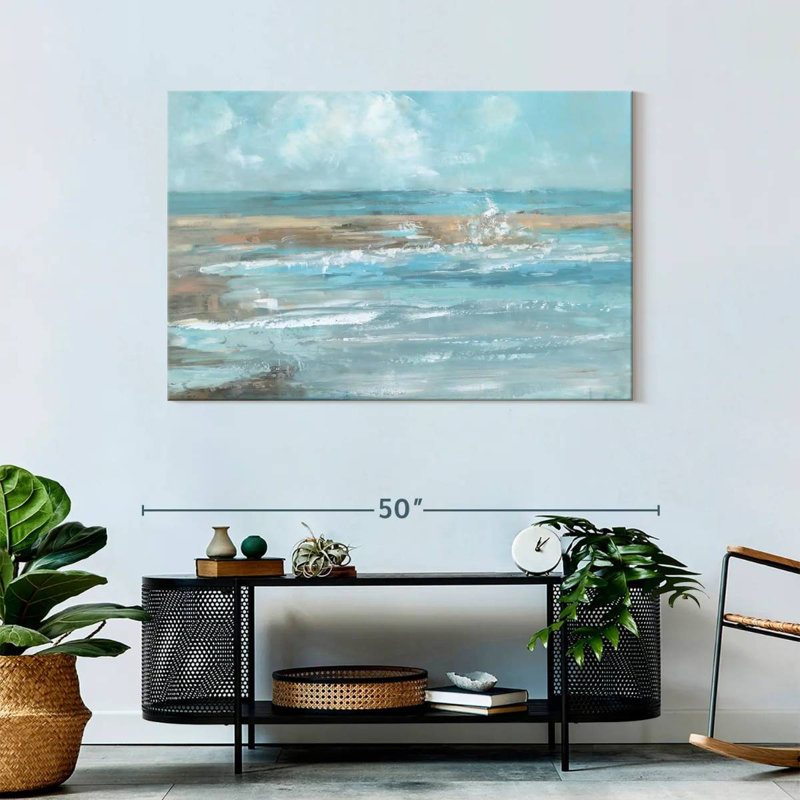 Gillard Breaking Waves IV, 30" H x 45" W