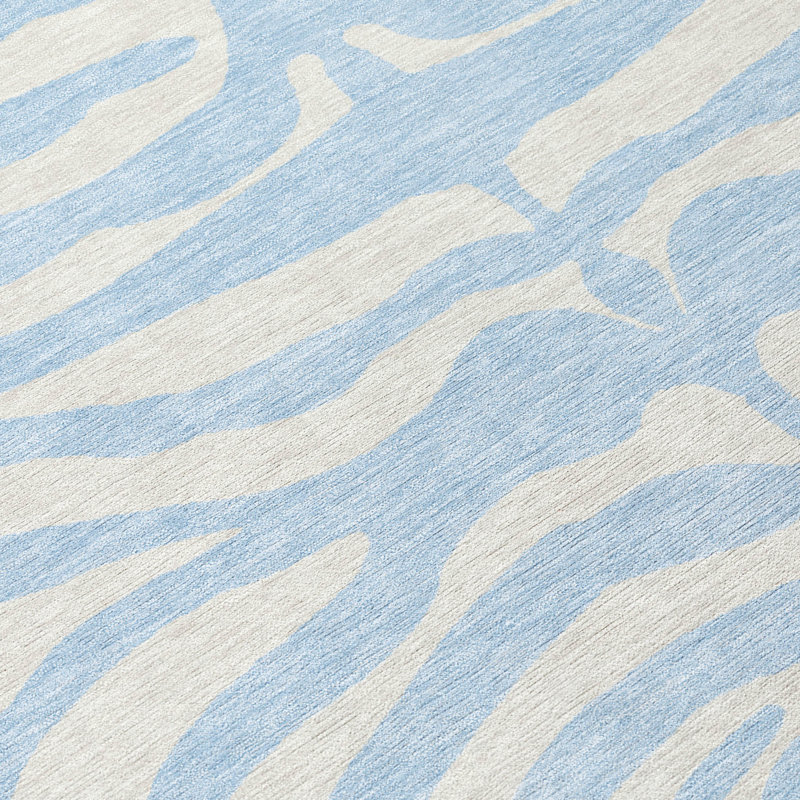 Tapis intérieur / extérieur bleu Solstice , 9 pi x 12 pi