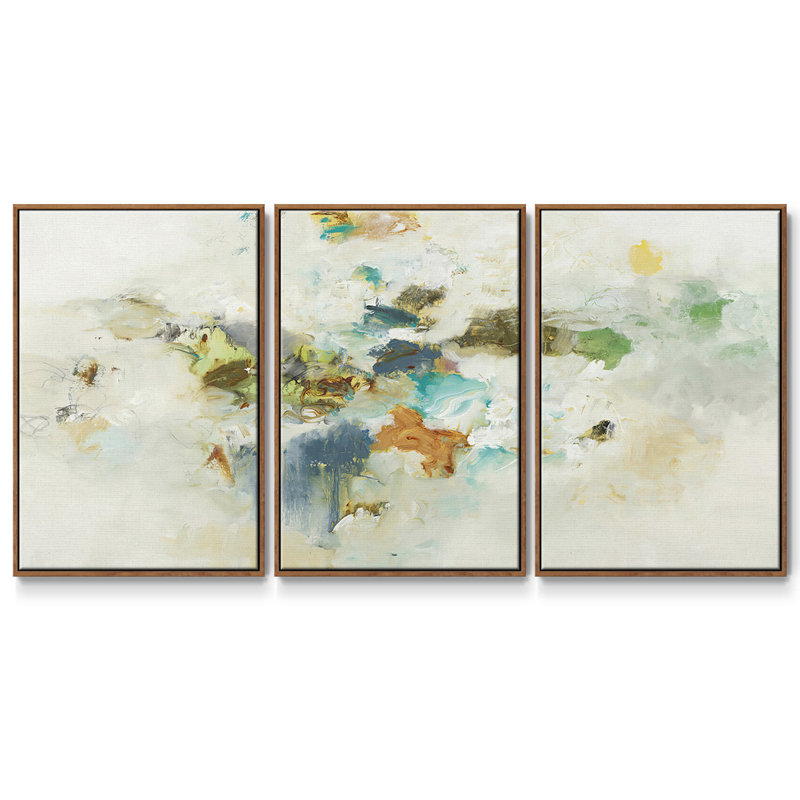 Whimsy Of One 3 pièces, Noyer, H 40 po x l 78 po x P 2 po