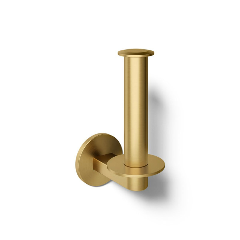 Components™ Vertical Toilet Tissue Holder, Brushed Gold