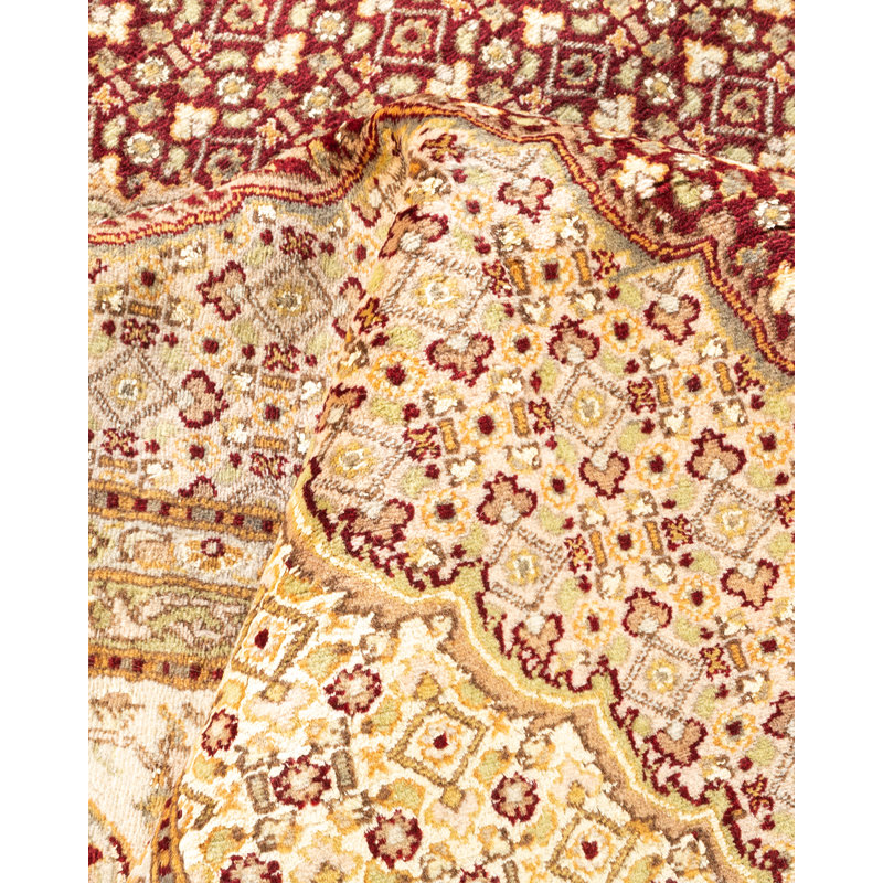 Tapis unique en laine noué à la main 8 pi 2 po x 10 pi 5 po nouvel âge Hayner