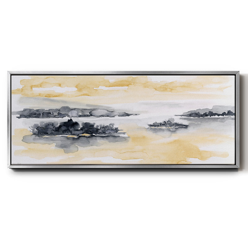 Whispering Wind I- Framed Canvas