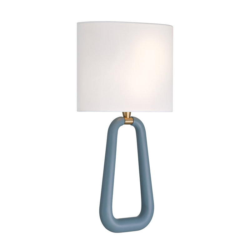 Carreno 2 Light Aged Sconce, Blue