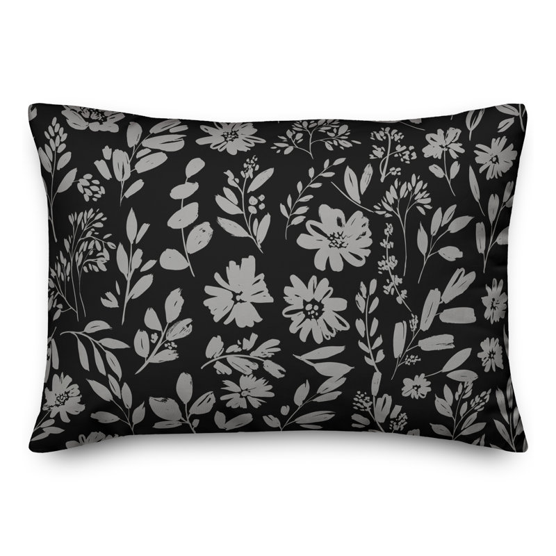 Floral Throw Pillow