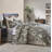 Lyon Cotton Damask Comforter - King-260837169