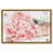 Toile avec cadre doré