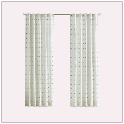 Deshon Cotton Single Curtain Panel