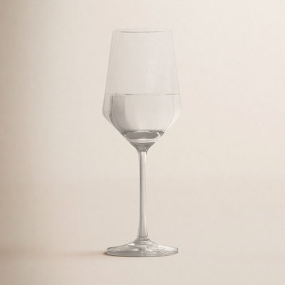 Pure White Wine Glass