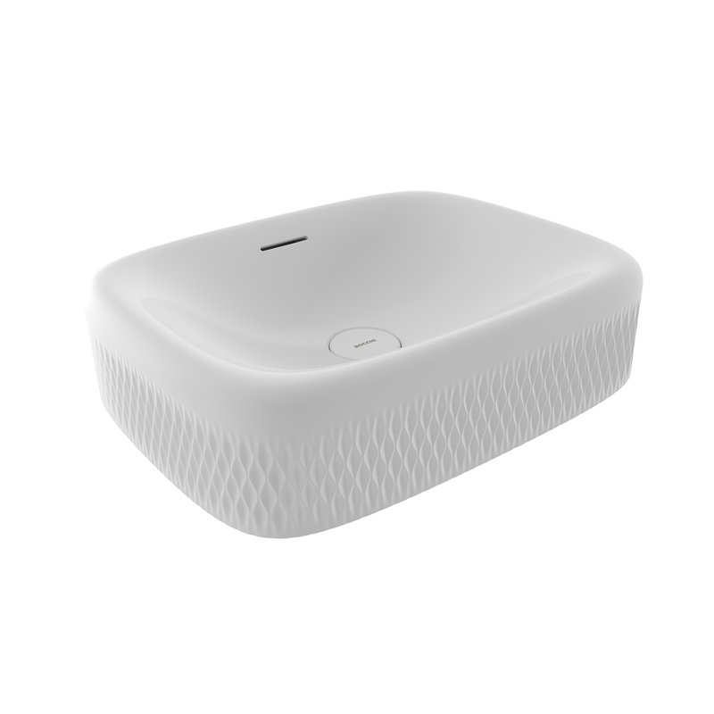 New Age Countertop Washbasin - 56x44cm, Gloss White
