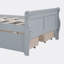 Lit plateforme avec rangement en bois massif Sebbie-829696164-829696175