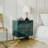 24.4" Tall 2-Drawer High Gloss Nightstand-2111079105