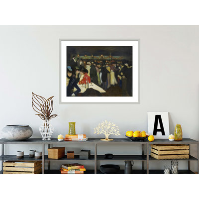 Le Moulin de la Galette par Pablo Picasso, impression giclée sur cadre