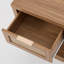 Table de chevet 1 tiroir en bois manufacturé à 2 tiroirs Dearbhaile H (ensemble de 2)-660154220