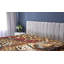 Drap-housse léopard Ambesonne_ Grand chat sur canapé modulaire_ Saumon rouge abricot foncé-95976373
