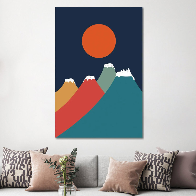 Cat Landscape X by Lim Heng Swee - Wrapped Canvas Print, 152.5 cm H x 101.5 cm W