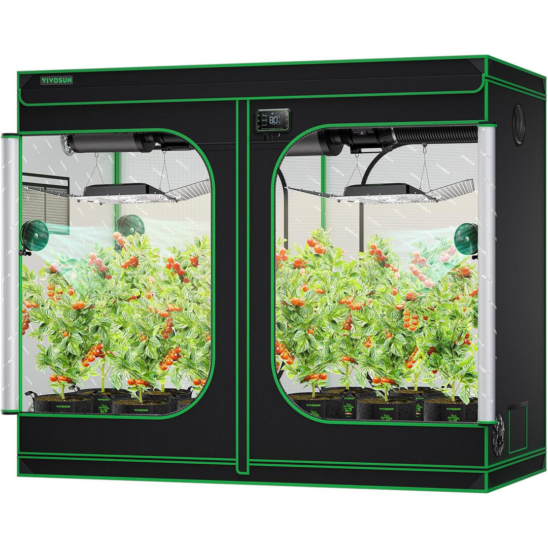 96"x48"x80" High Reflective Mylar Grow Tent VIVOSUN